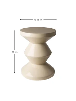 Mesa Auxiliar Redonda Zig Zag