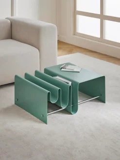 Mesa De Centro Con Revistero De Metal Julia