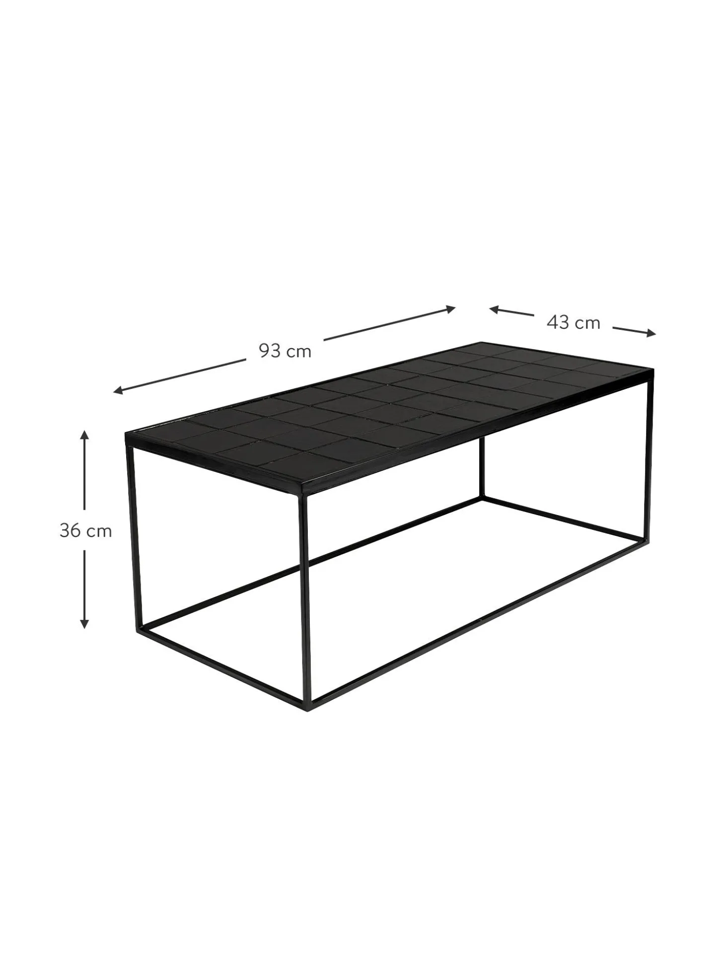 Mesa De Centro De Azulejos Glaze