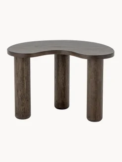 Mesa De Centro De Madera De Caucho Con Forma Organica Luppa