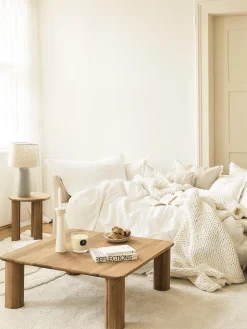 Mesa De Centro De Madera Didi