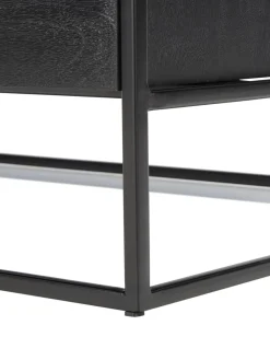 Mesa De Centro De Madera Con Cajones Theodor