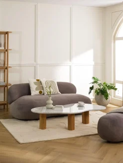 Mesa De Centro De Marmol Con Forma Organica Naruto