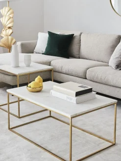 Mesa De Centro De Marmol Alys