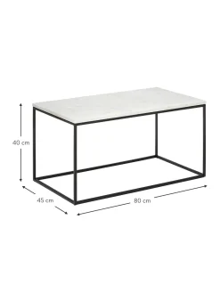 Mesa De Centro De Marmol Alys