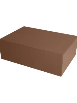 Mesa De Centro De Vidrio Espejada Block