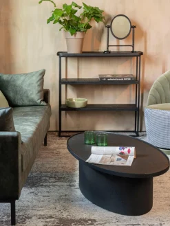 Mesa De Centro Ovalada Winston