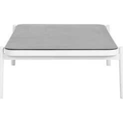 Mesa De Centro Para Exterior Florencia, Con Tablero De Cristal