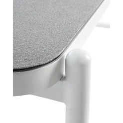 Mesa De Centro Para Exterior Florencia, Con Tablero De Cristal