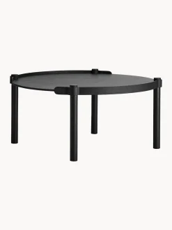 Mesa De Centro Redonda De Madera De Roble Woody