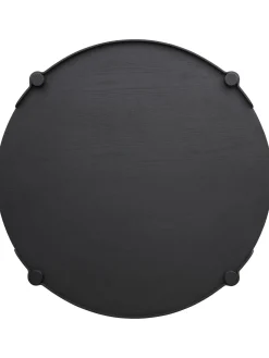 Mesa De Centro Redonda De Madera De Roble Woody