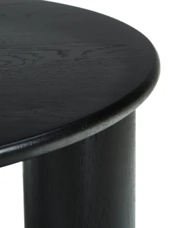 Mesa De Centro Redonda De Roble Didi