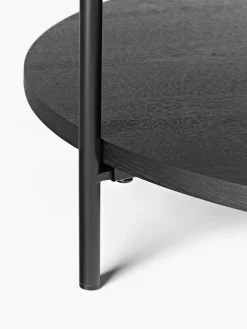 Mesa De Centro Redonda De Madera Renee