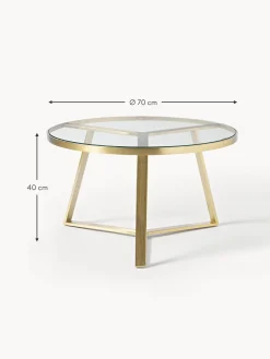 Mesa De Centro Redonda Fortunata