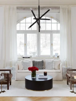 Mesa De Centro Redonda Grande Clarice