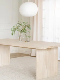Mesa De Comedor De Madera De Roble Emmett, 240 X 95 Cm