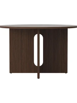 Mesa De Comedor En Roble Oscuro Androgyne, Tamanos Diferentes