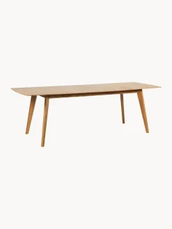 Mesa De Comedor Extensible En Roble Cirrus, 190-235 X 90 Cm