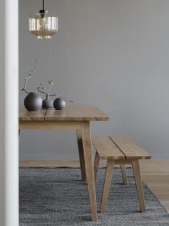 Mesa De Comedor Extensible De Madera Melfort, 180-280 X 90 Cm