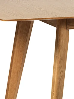 Mesa De Comedor Extensible En Roble Cirrus, 190-235 X 90 Cm