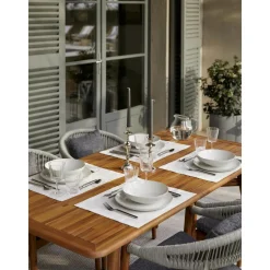 Mesa De Comedor Para Exterior De Madera De Acacia Malmo