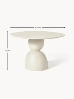 Mesa De Comedor Redonda Sahra, O 116 Cm