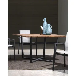 Mesa Para Exterior De Madera De Acacia Helsinki, 130 X 75 Cm