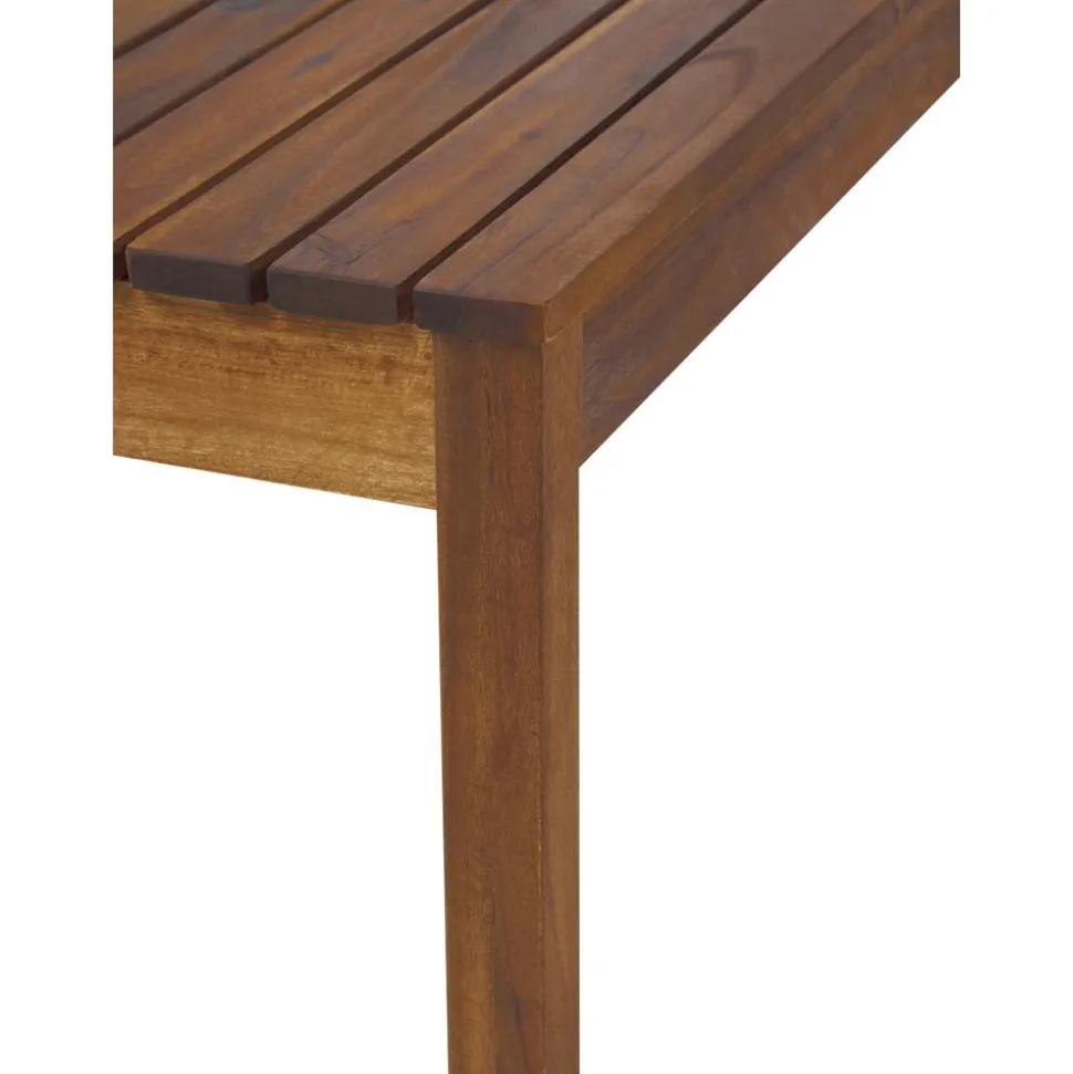 Mesa Para Exterior De Madera De Acacia Bo, 100 X 60 Cm