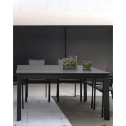 Mesa Para Exterior Extensible Konnor, 110-160 X 160 Cm