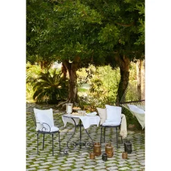 Mesa Redonda De Metal Para Exterior Etienne, O 70 Cm