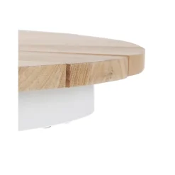 Mesa Redonda Para Exterior Hard & Ellen, Tablero De Madera De Teca
