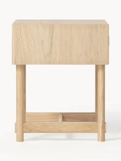 Mesilla De Noche Con Cajon De Roble Diana