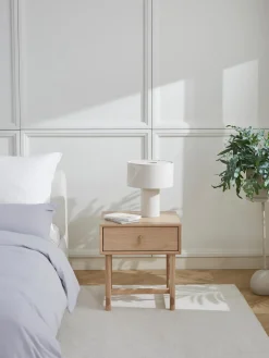 Mesilla De Noche Con Cajon De Roble Diana