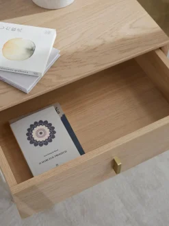 Mesilla De Noche Con Cajon De Roble Diana