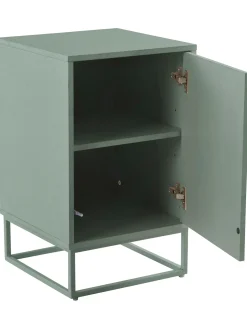 Mesilla De Noche De Madera Con Puerta Lyckeby