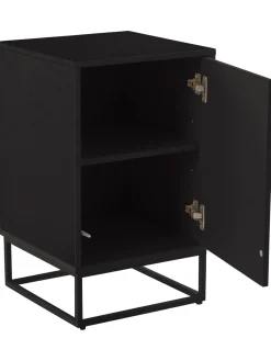 Mesilla De Noche De Madera Con Puerta Lyckeby