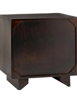 Mesilla De Noche De Madera De Mango Maciza Louis