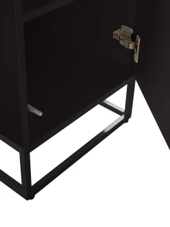 Mesilla De Noche De Madera Con Puerta Lyckeby