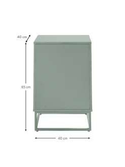 Mesilla De Noche De Madera Con Puerta Lyckeby