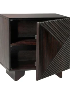 Mesilla De Noche De Madera De Mango Maciza Louis