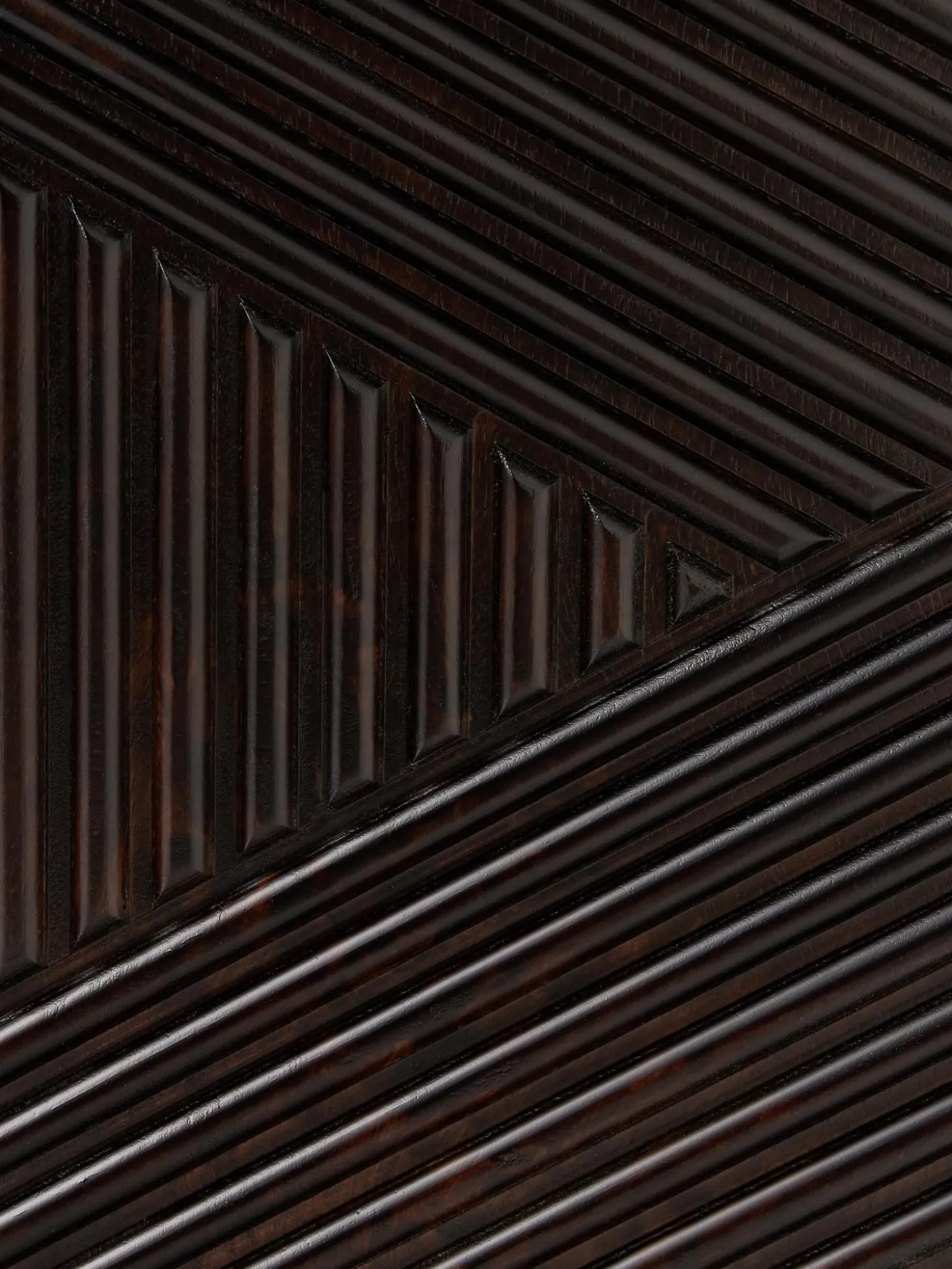 Mesilla De Noche De Madera De Mango Maciza Louis