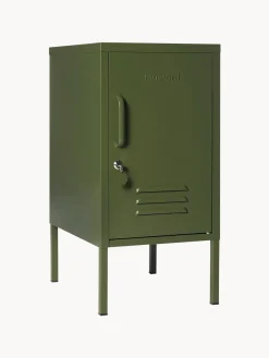 Mesilla De Noche Taquilla De Metal The Shorty, Con Abertura A La Izquierda O Derecha