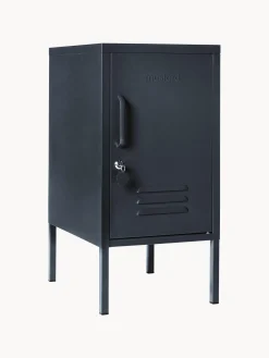 Mesilla De Noche Taquilla De Metal The Shorty, Con Abertura A La Izquierda O Derecha