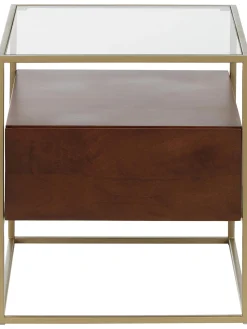 Mesita De Noche Con Cajon Theodor