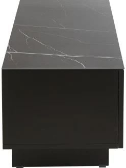 Mueble De Tv Fione, Con Tablero En Efecto Marmol