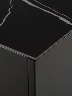 Mueble De Tv Fione, Con Tablero En Efecto Marmol