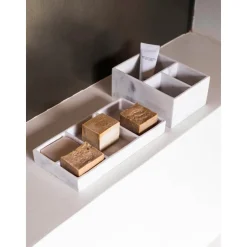 Organizador De Cosmeticos En Look Marmol Karla