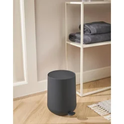 Papelera Con Tapadera Cierre Suave Nova