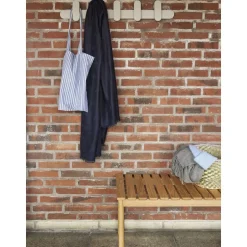 Perchero De Pared De Madera De Fresno Merry