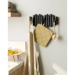 Perchero De Pared De Madera De Pino Picket